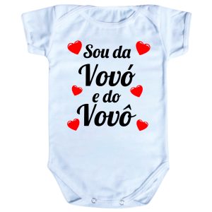 Body Bebê Vovó Vovô