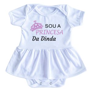 body bebe princesa da dinda